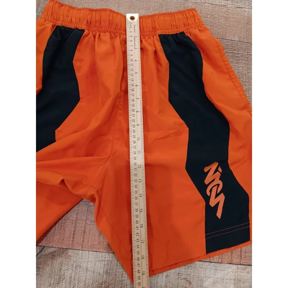 Nike Jordan Mens Dry‎ Fit Zion Mesh Shorts Sz Medium Orange 2374